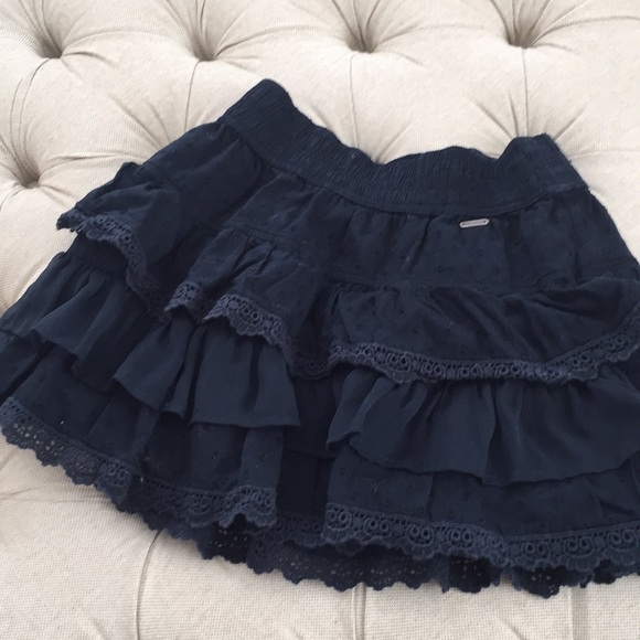 Hollister girls ruffle mini skirt - Picture 1 of 6